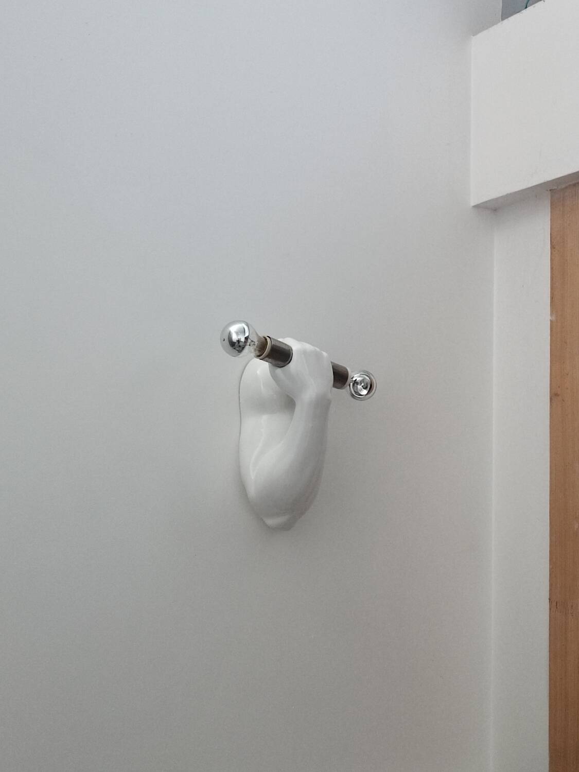 Dumbbell wall light by JC Peiré 1980s