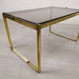 Golden sofa end table