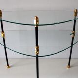 Summer-display, glass, brass, aluminum, 1950/60