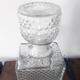 Glass whiskey carafe