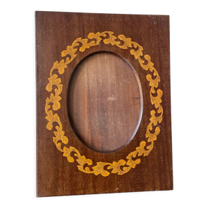 Cadre photo en bois art nouveau,