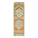 1970s Turkish hand-knotted wool cotton orange runner rug 85x273