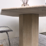 Travertine table