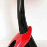 Large ceramic table lamp, Rockabilly, 1950