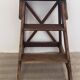 Old wooden footstool – Folk art