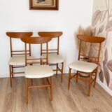 Set of 4 chairs, 1960s