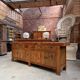 Buffet brutaliste en vieux sapin