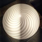 Large Murano glass sconces by Venini, set of two, 1960