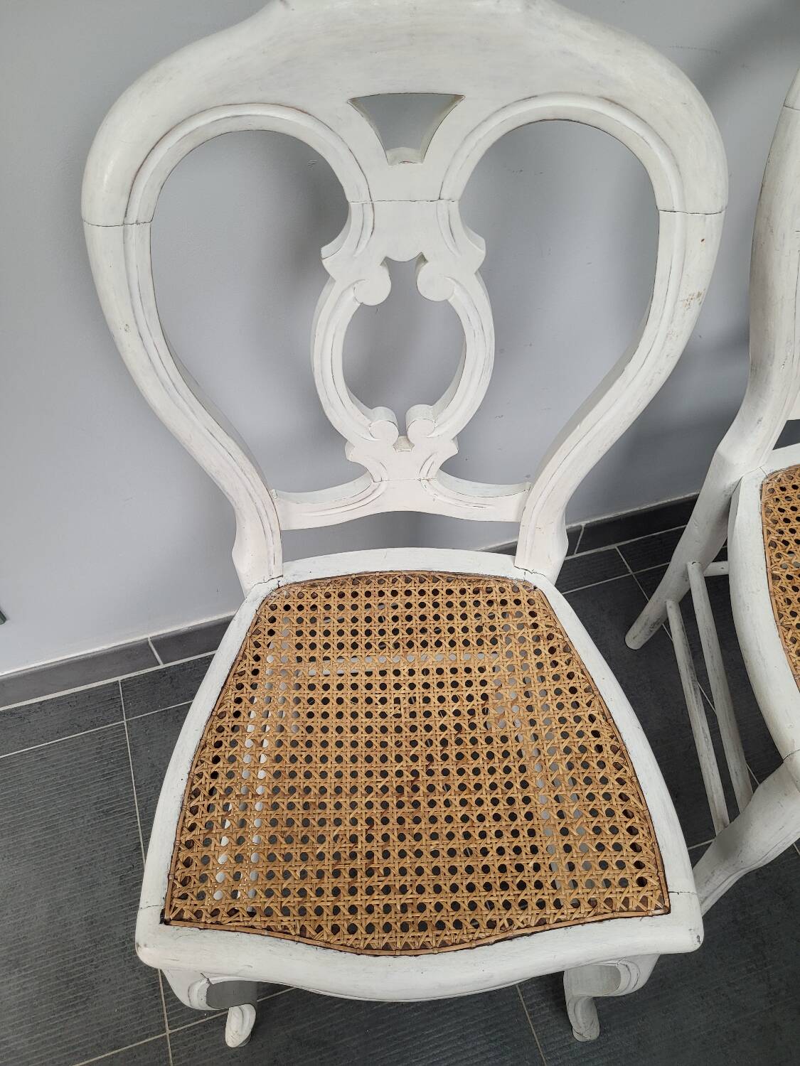 Set of 4 Louis Philippe chairs