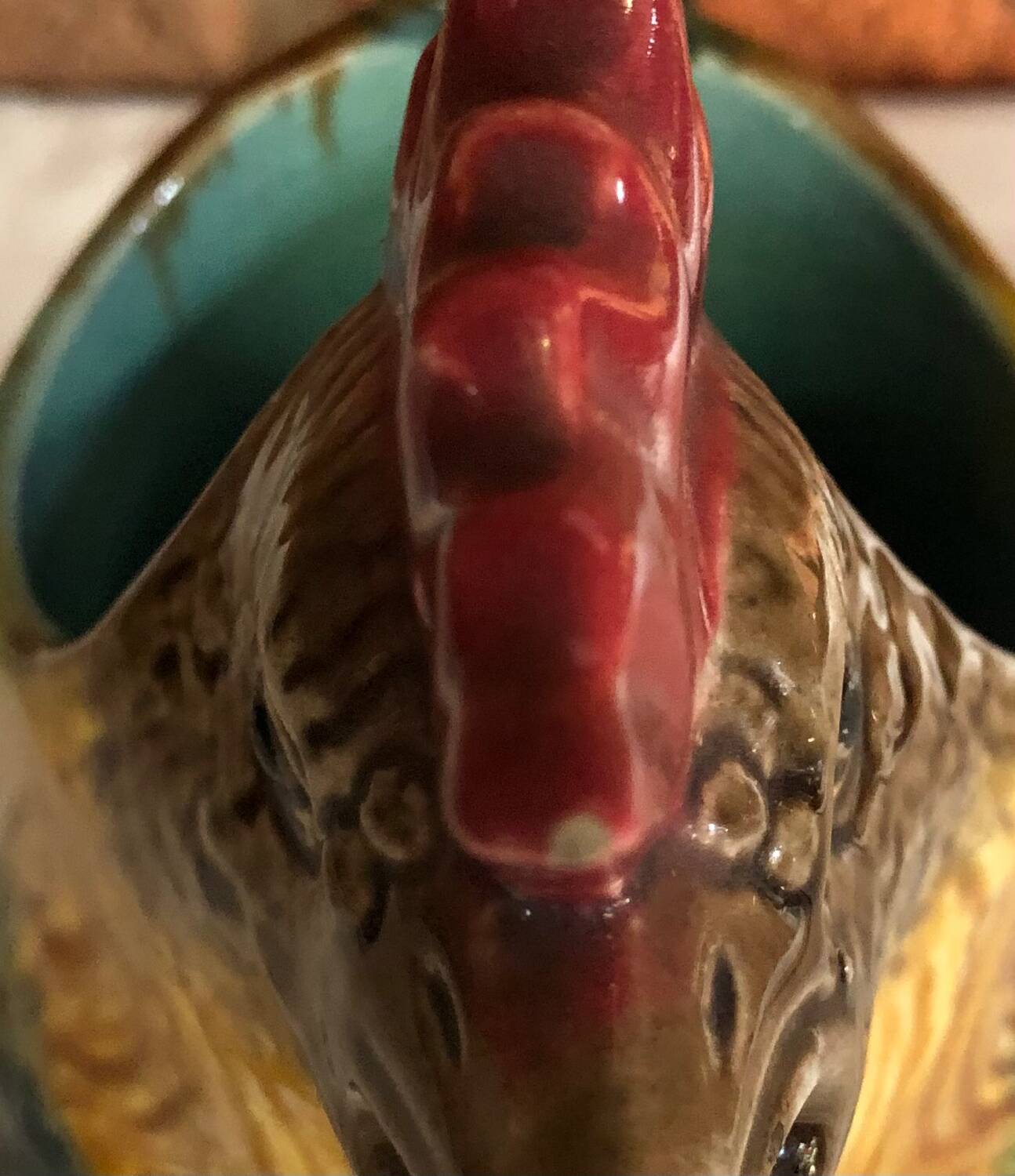 Pichet barbotine Orchies