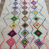 Tapis Berbère Marocain Artisanal 197 X 153 CM