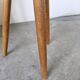 Golden oak tripod stool
