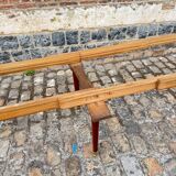 Table de salle à manger en acajou massif d’époque Louis XVI XVIII eme