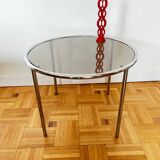 Chrome coffee table