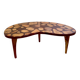 Coffee table, 70s design, Artist: "Vino Di Travolta", wood and resin