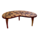 Coffee table, 70s design, Artist: "Vino Di Travolta", wood and resin
