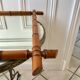 miroir de barbier style bambou XXème