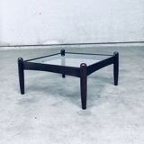 Mid-Century Modern Design Low Side Table Set, Sweden, 1960s, Set of 2