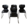 Set of 4 Pagwood Chairs, stamped Pagholz Flötotto – 1960