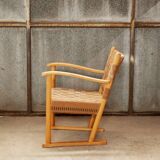 Karl Schrøder Lounge Chair Model 1641 for Fritz Hansen, 1940s Denmark