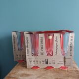 Set of 6 Luminarc champagne flutes from Arques glassworks