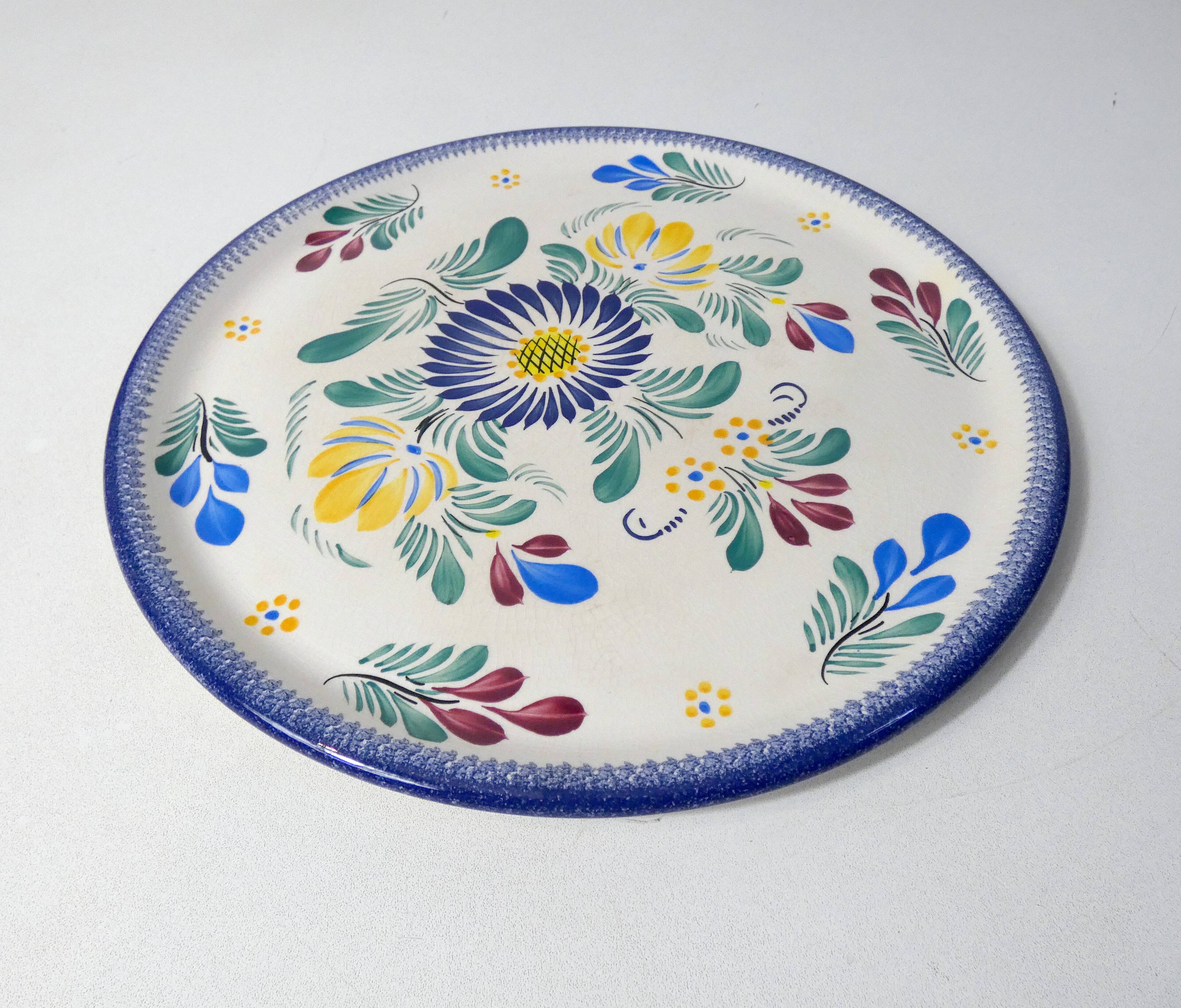 Quimper pie dish