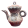 Large coffee maker H 25 cm - Quimper porcelain ceramic signed P. Fouillen.