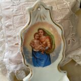 Paris porcelain stoup 19th century