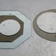 Pair of "kinetic" mirrors, France, circa 1970