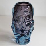 1960s Flower Vase by Jan Beranek – Pattern 5988 (Red Core Series)