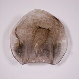 Murano wall lamps in blown glass.