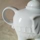 Porcelain Elephant-shaped teapot