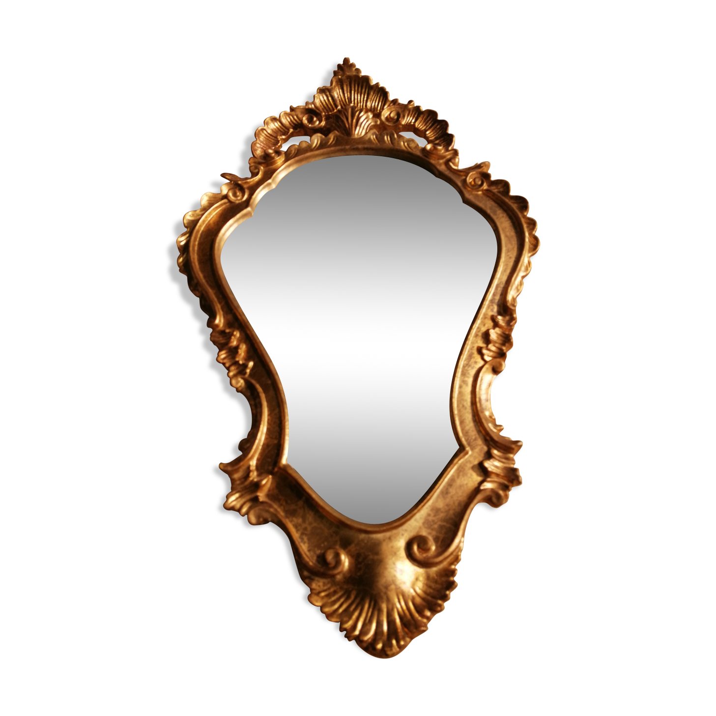 Baroque mirror 37x65cm