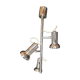 Triple-spot suspension