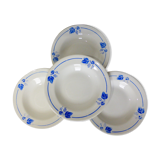4 Roselys deep plates, Vigne model