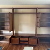 Danish design shelving system, teak, scandinavian style by dyrlund