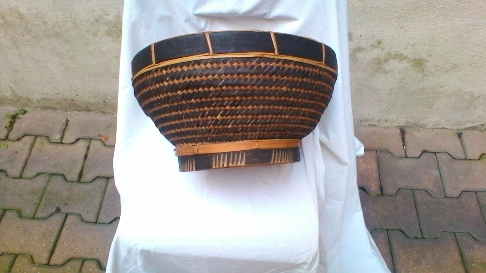 Ethnic bamboo cup