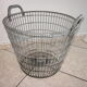 Old zinc basket
