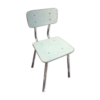 Green formica chair