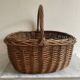 Panier osier ovale
