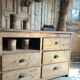 Ancien meuble de métier, comptoir