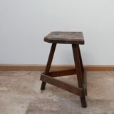 English wooden cutler's stool
