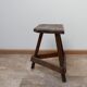 English wooden cutler's stool