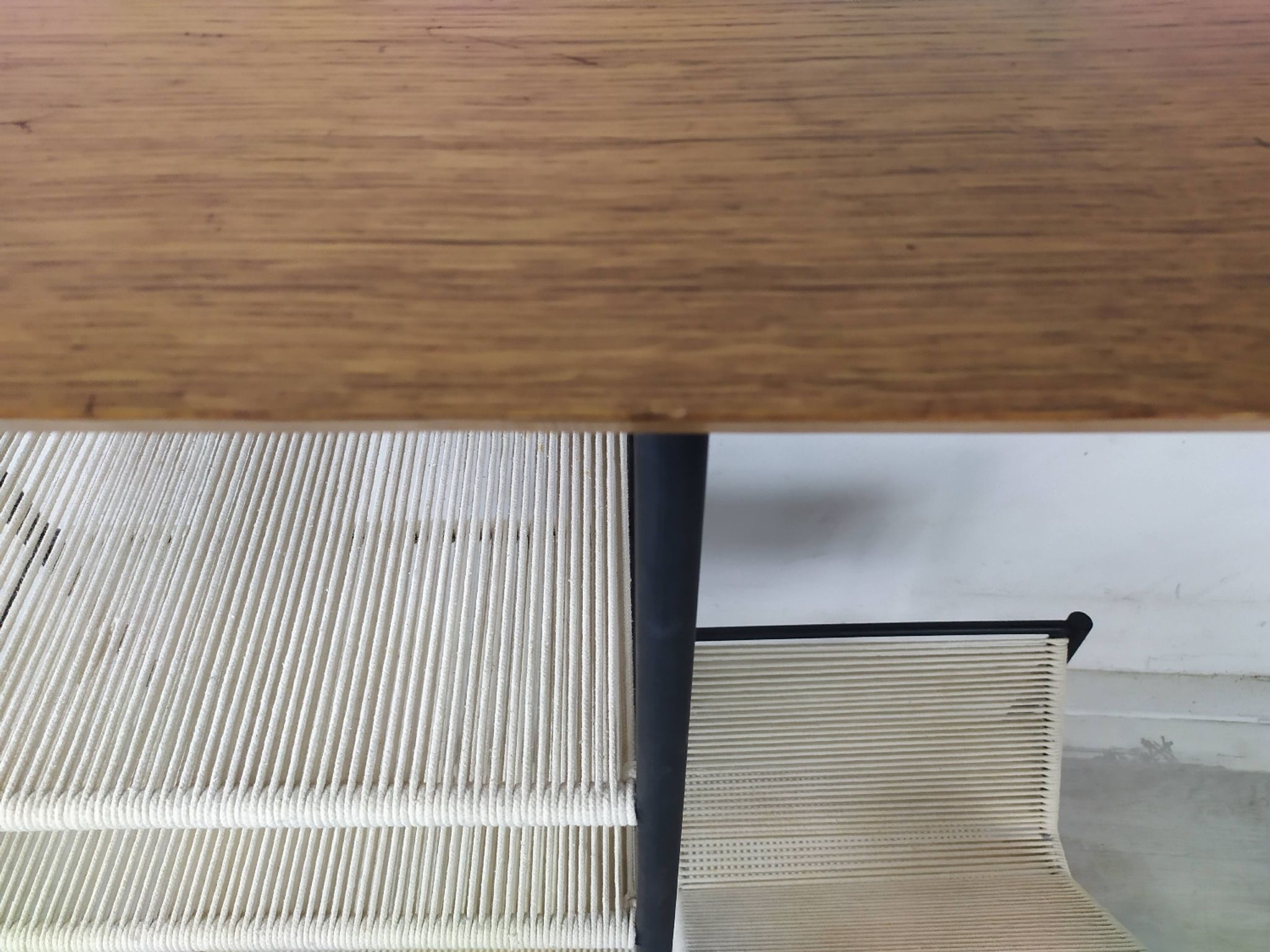 Étagère vintage corde