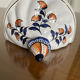 Porcelain wall soap dish Old Rouen