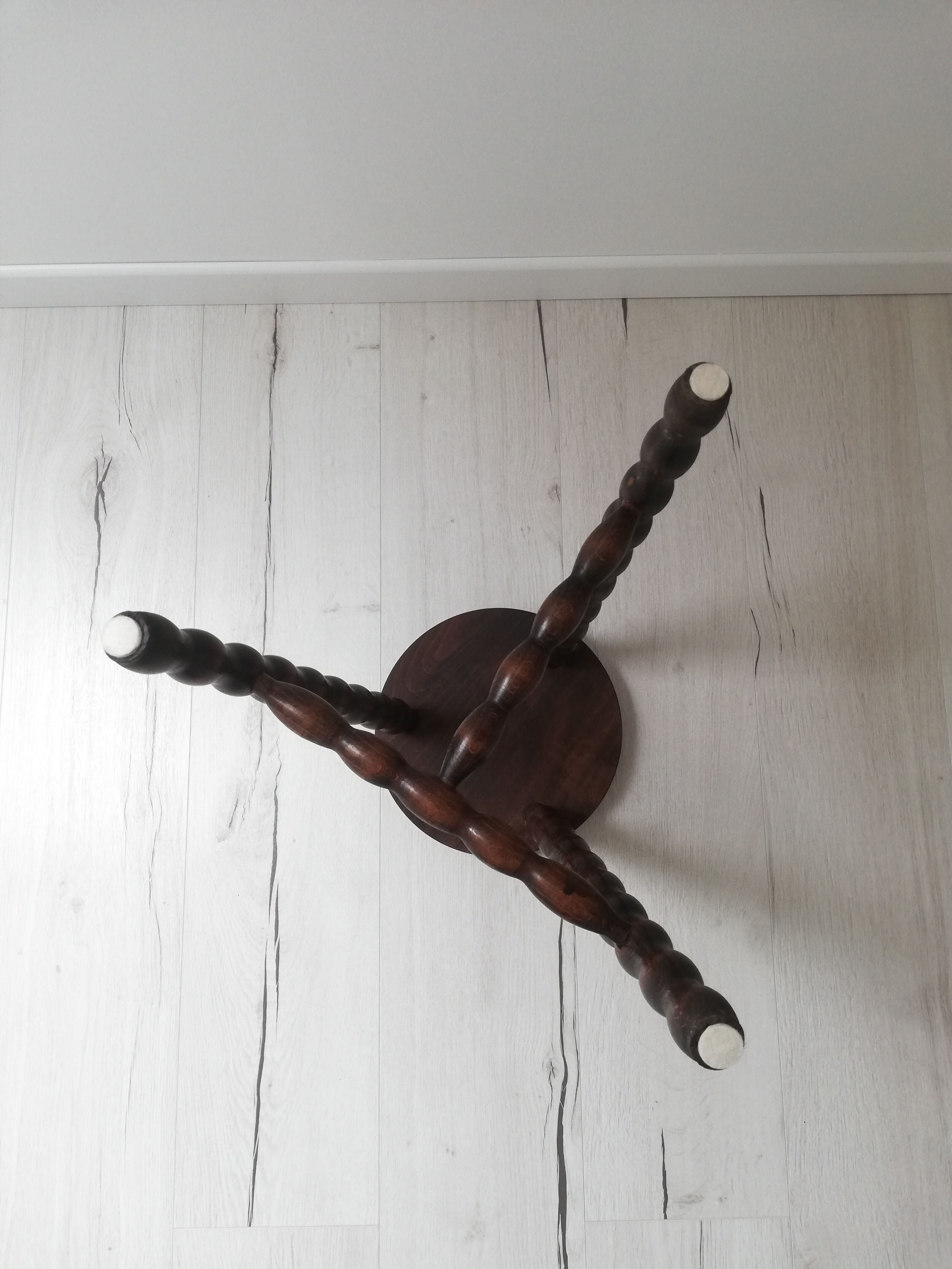 Vintage tripod stool