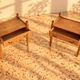 vintage bedside tables | brutalist cabinets | 1960s