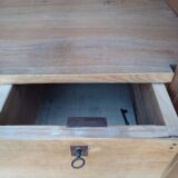 Solid cherry wood wardrobe