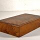 Cigarette box in thuya burl
