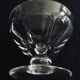 Lot de 5 coupes à champagne en cristal Baccarat modèle Talleyrand